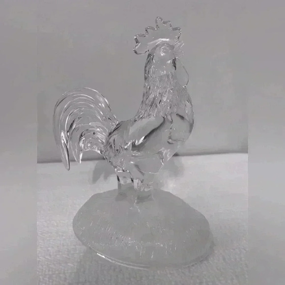 🔻Vintage🔻 Rooster Figurine, Cristal D’Arques, 7´´ - Picture 3 of 6